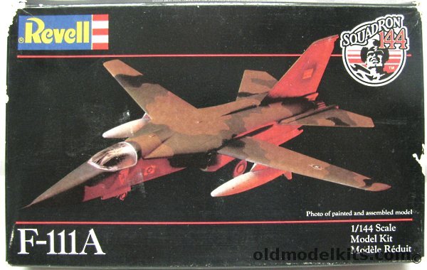 Revell 1/144 General Dynamics F-111A Aardvark - USAF or Royal Australian Air Force (RAAF), 1043 plastic model kit